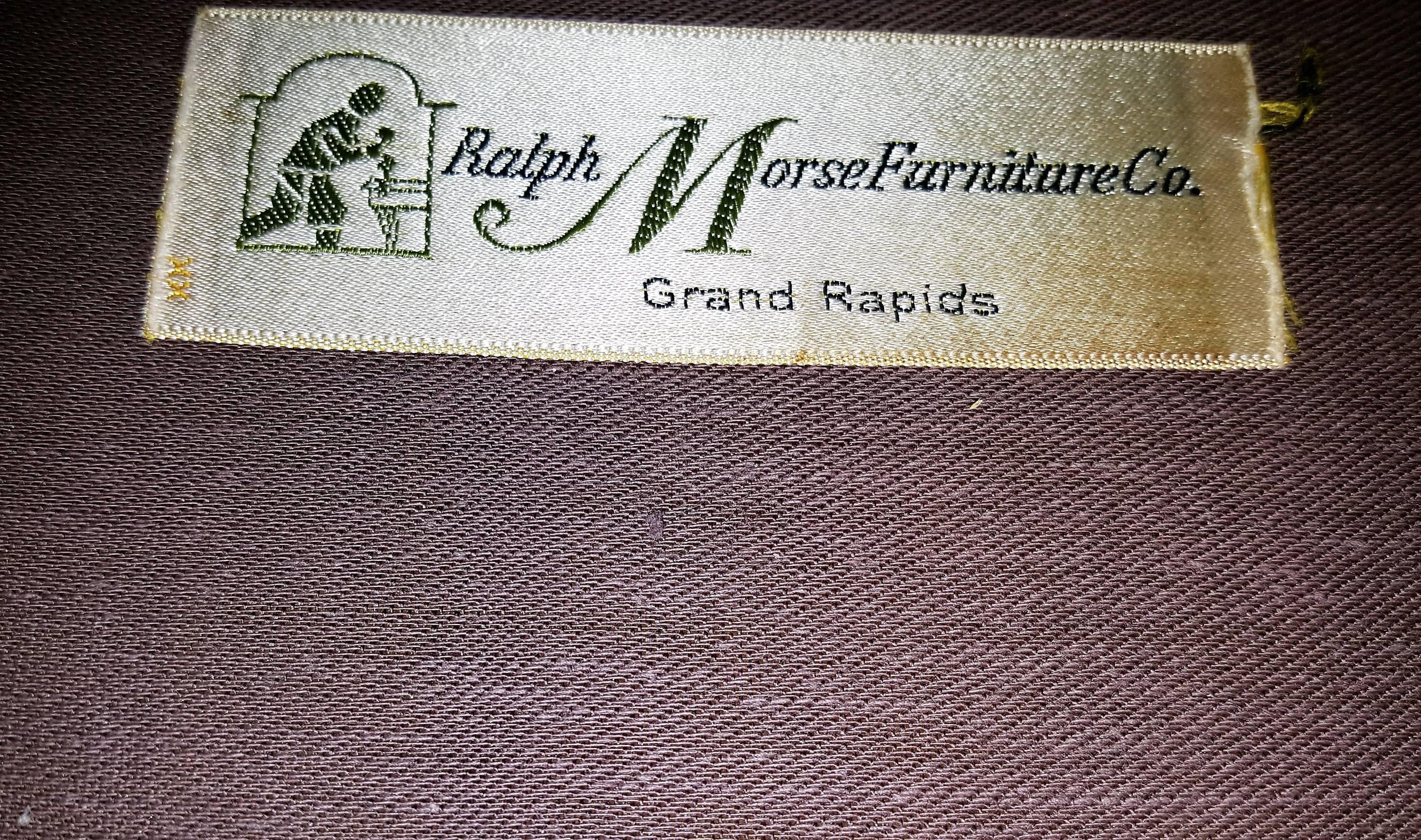 Rare Ralph Morse Chesterfield Leather Sofa 2