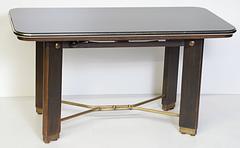 French Art Deco Adjustable Coffee Table
