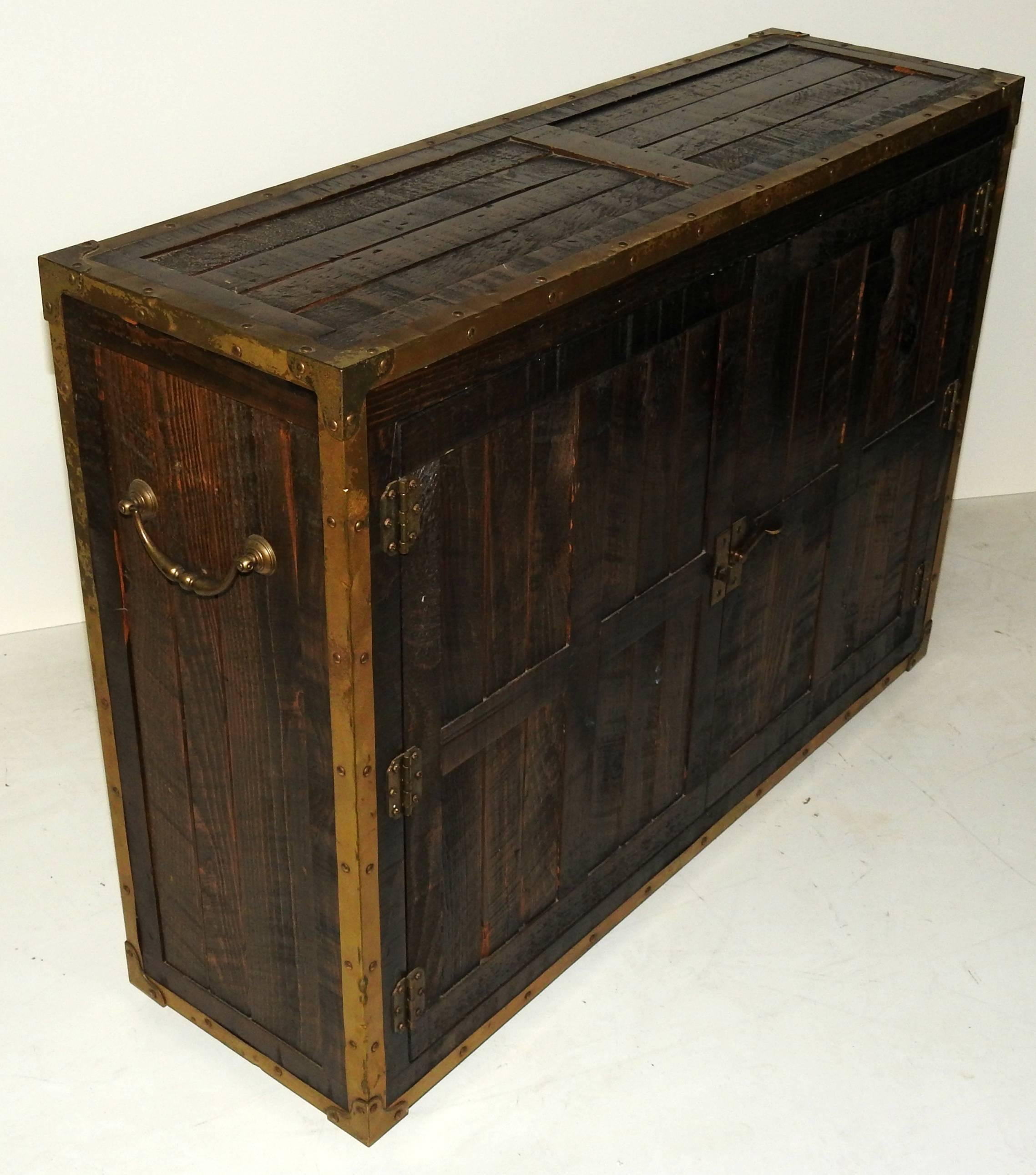 Campaign Chest by Habersham In Good Condition For Sale In Philadelphia, PA