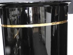 Karl Springer Style Pedestals