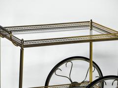French Modern Design Rolling Bar Cart