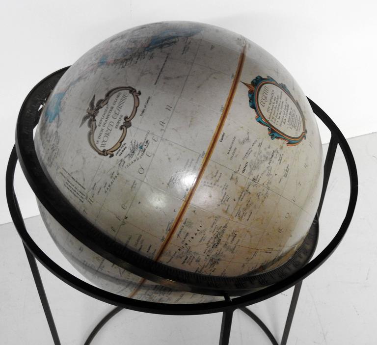 Replogle World Classic Series Globe Attributed to Paul McCobb For Sale ...
