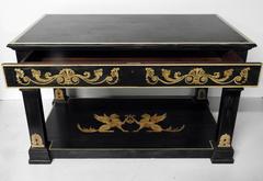 Swedish Neoclassical Style Library Table