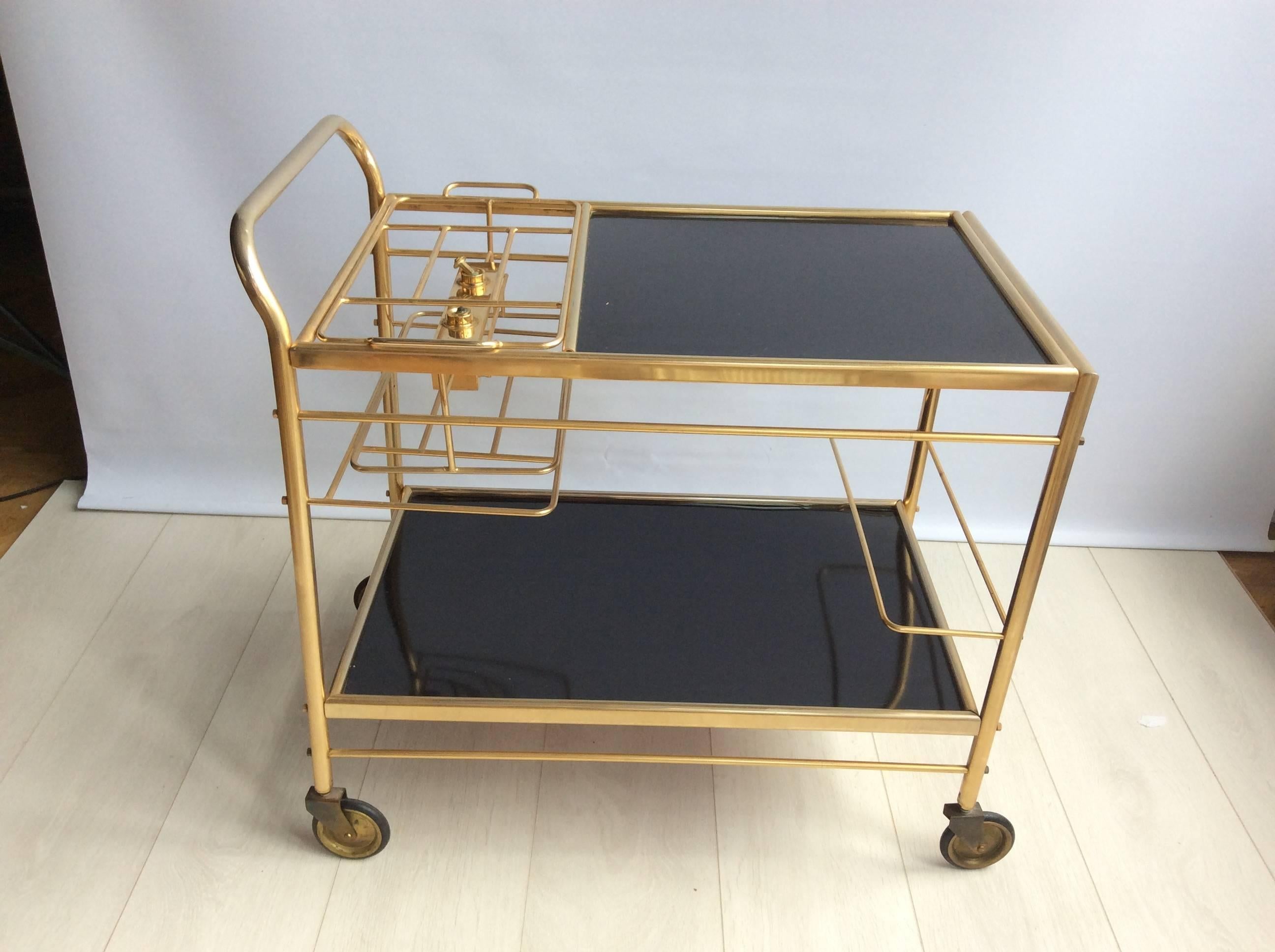 Unusual Vintage French Drinks Trolley 1