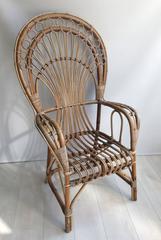 Iconic Rattan Peacock Chair, 1970s