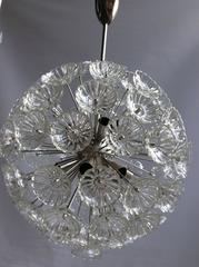 Floral Glass Sputnik Chandelier