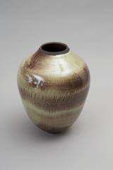 Contemporary ‘2015’ Green Celadon Vase One of a Kind, Karen Swami