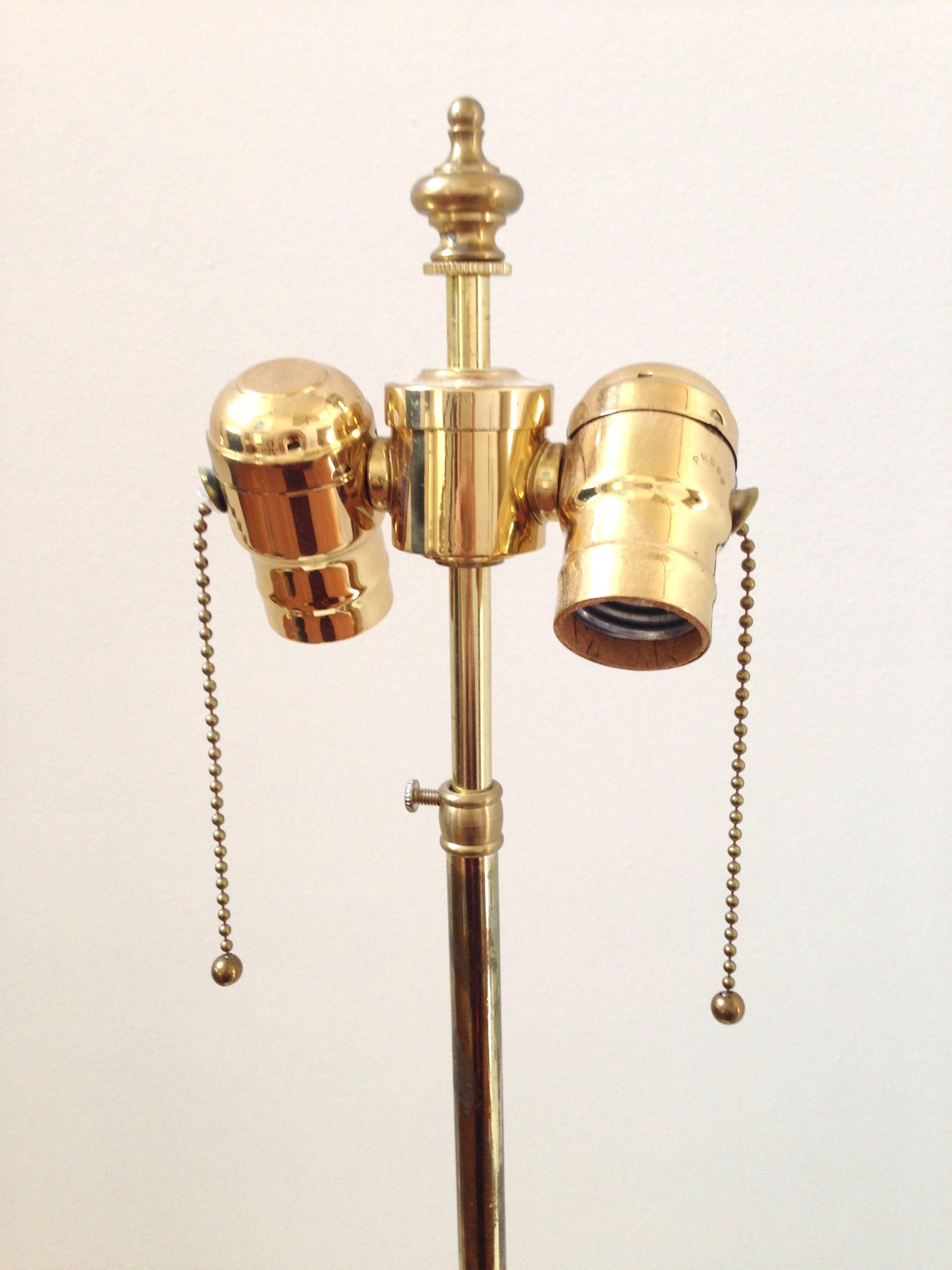 Pair of Giacometti Style Lamps In Good Condition For Sale In Ashburn, VA