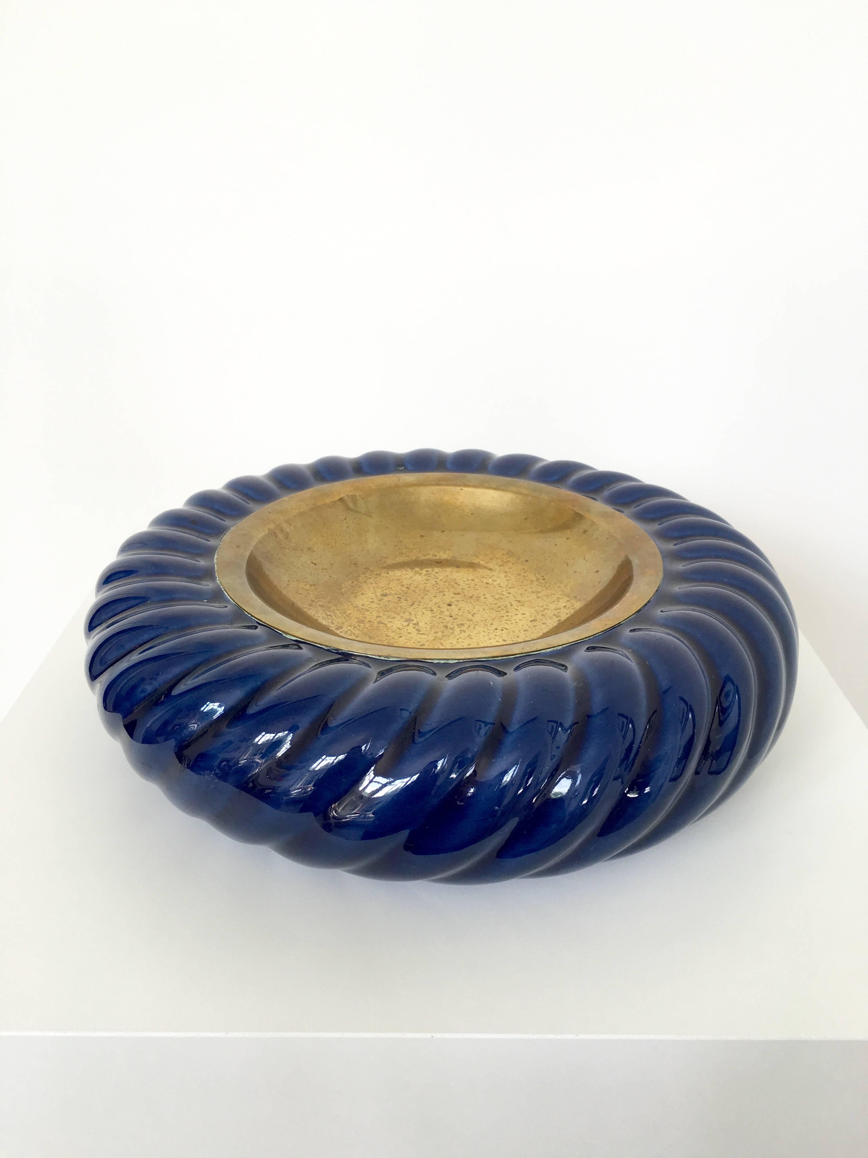 Set of Tommaso 'Tomasso' Barbi Ashtray and Lighter In Excellent Condition For Sale In Ashburn, VA