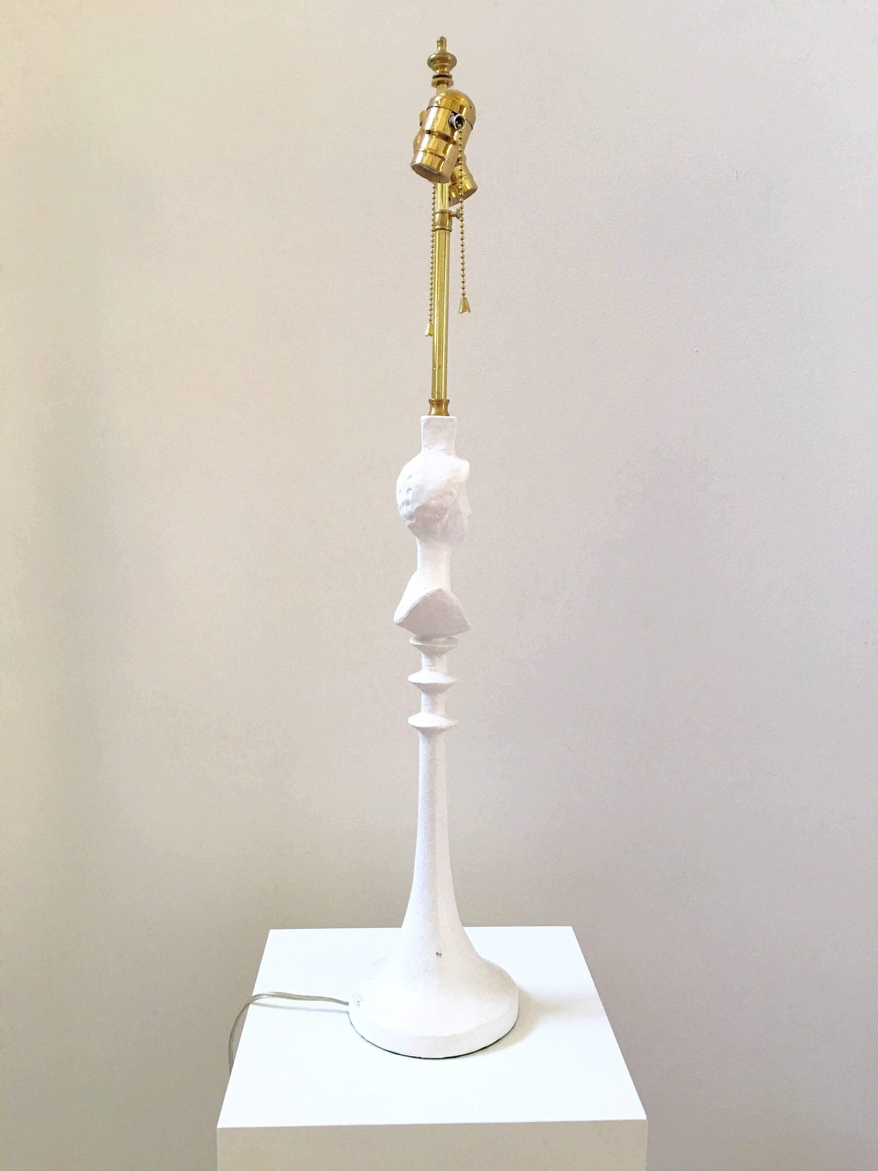 20th Century Giacometti Style Lamp For Sale