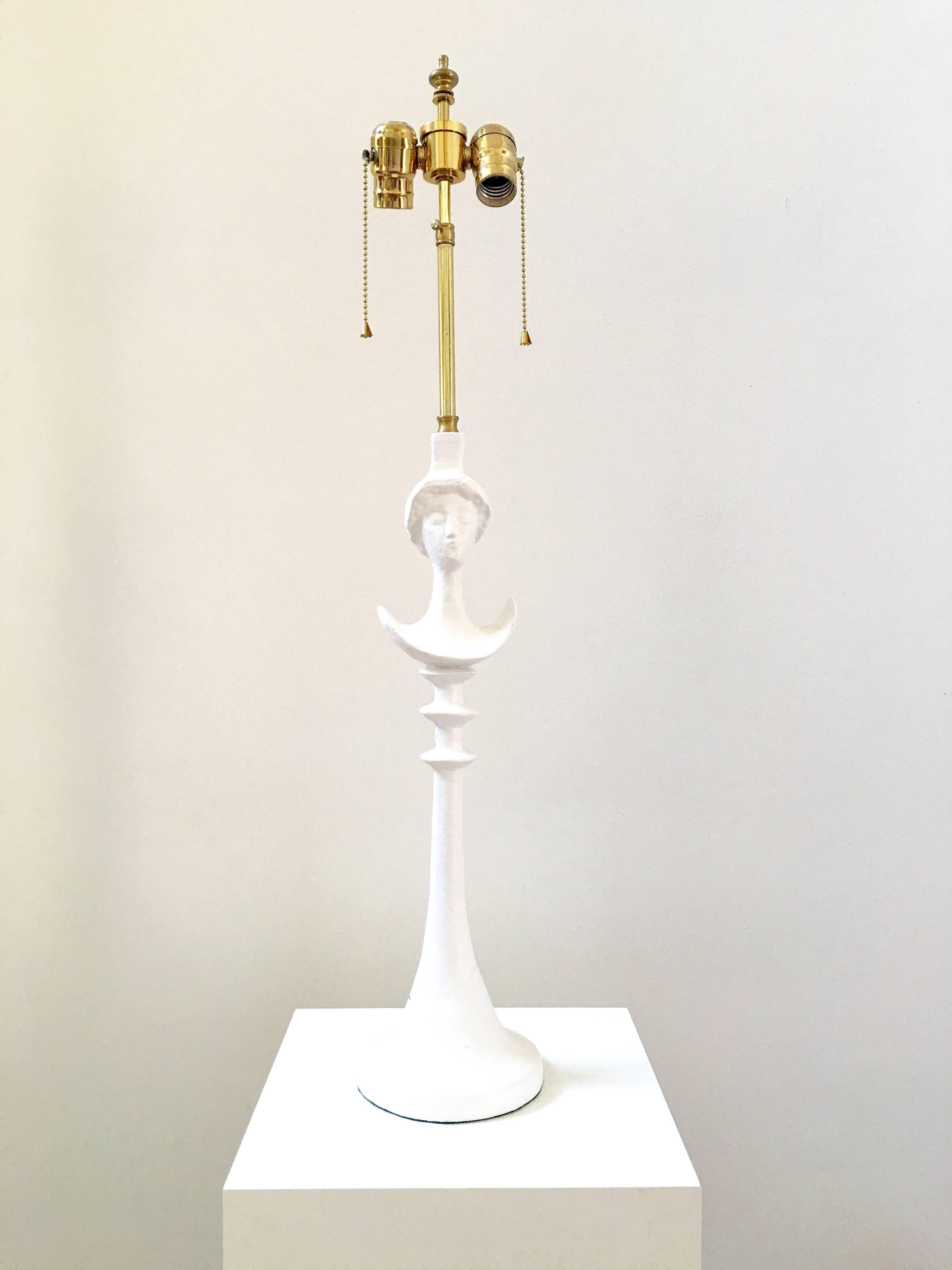 Giacometti Style Lamp In Good Condition For Sale In Ashburn, VA