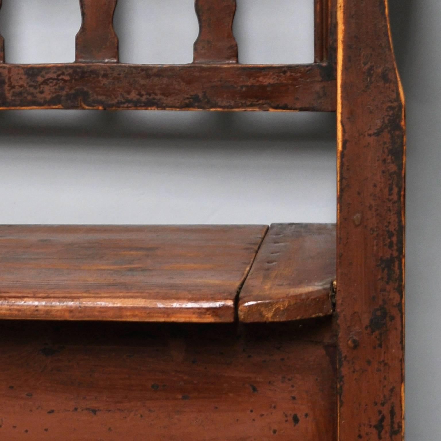vintage storage benches
