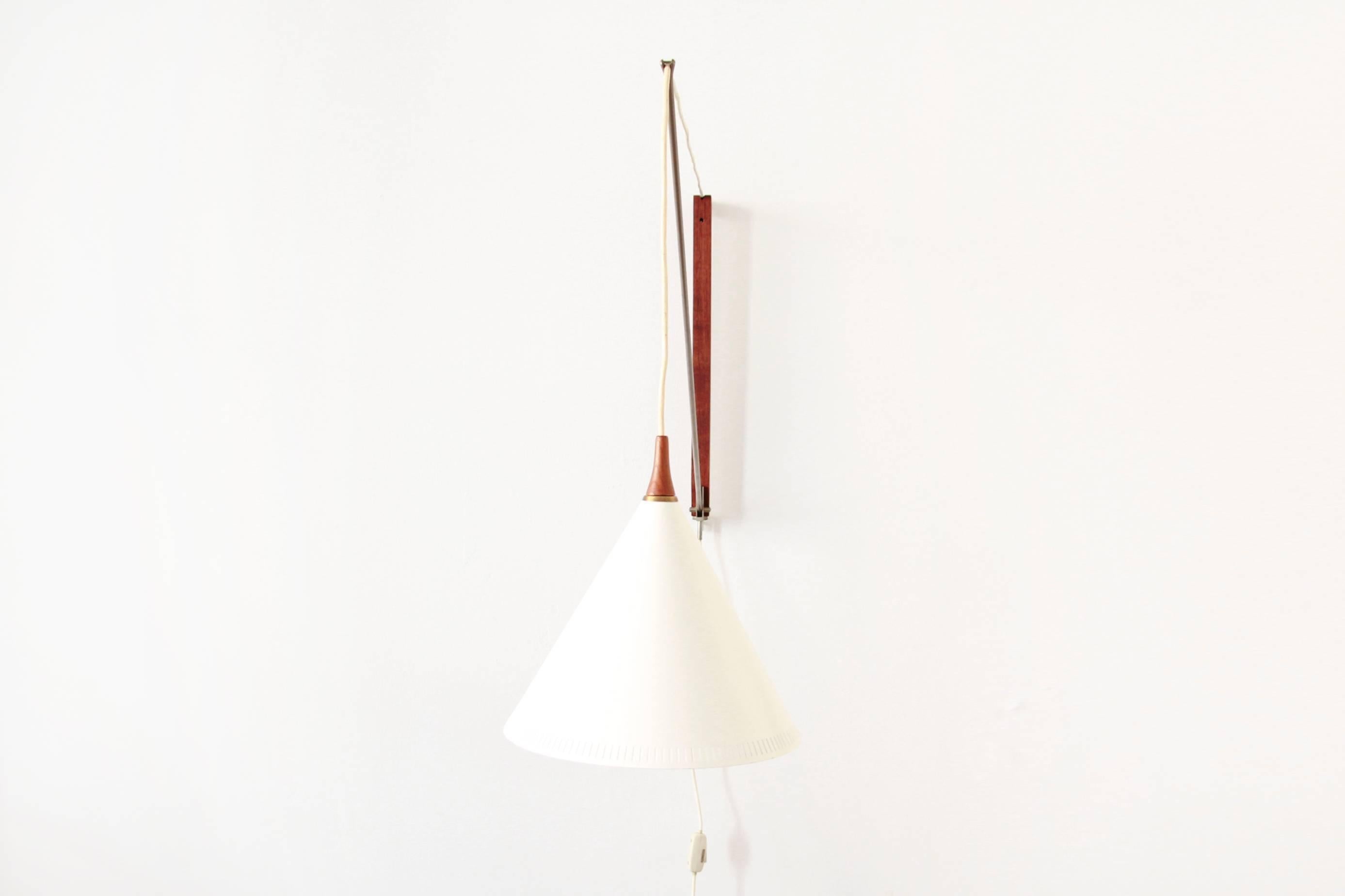 teak arc lamp