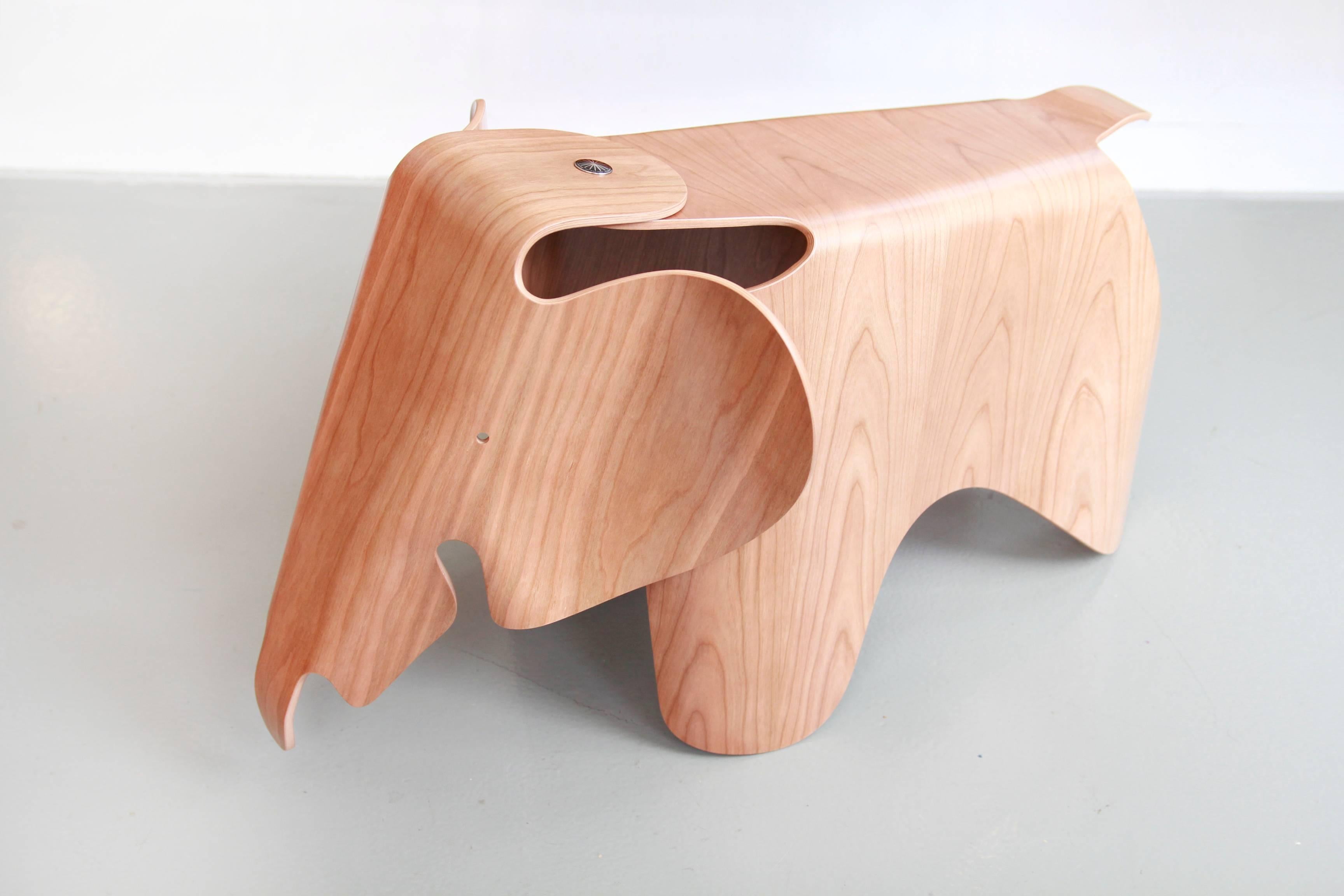 Mid-Century Modern Ray and Charles Eames Plywood Elephant by Vitra