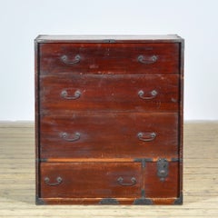 Japanese Tansu chest of drawers, circa 1890