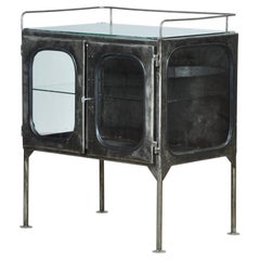 Vintage hospital cabinet, 1970s