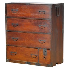 Japanese Tansu chest of drawers, circa 1890