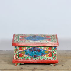 small Folk art chest, circa 1950