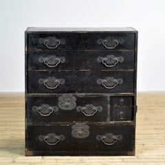 Japanese Tansu chest of drawers, circa 1870