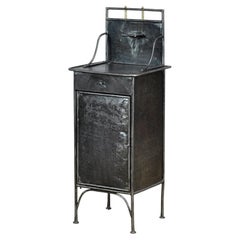 Iron bedside cabinet, 1910s