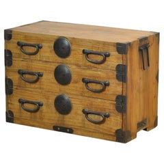 Japanese Tansu chest of drawers, circa 1870