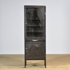 Cabinet médical en fer poli, années 1950