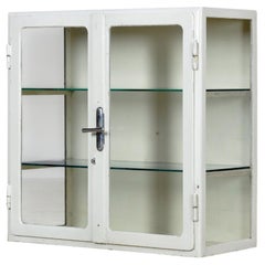 Metal display cabinet, circa 1930