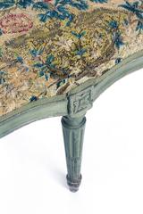 Louis XVI Settee, France, 18th Century, with Needlepoint Tapestry