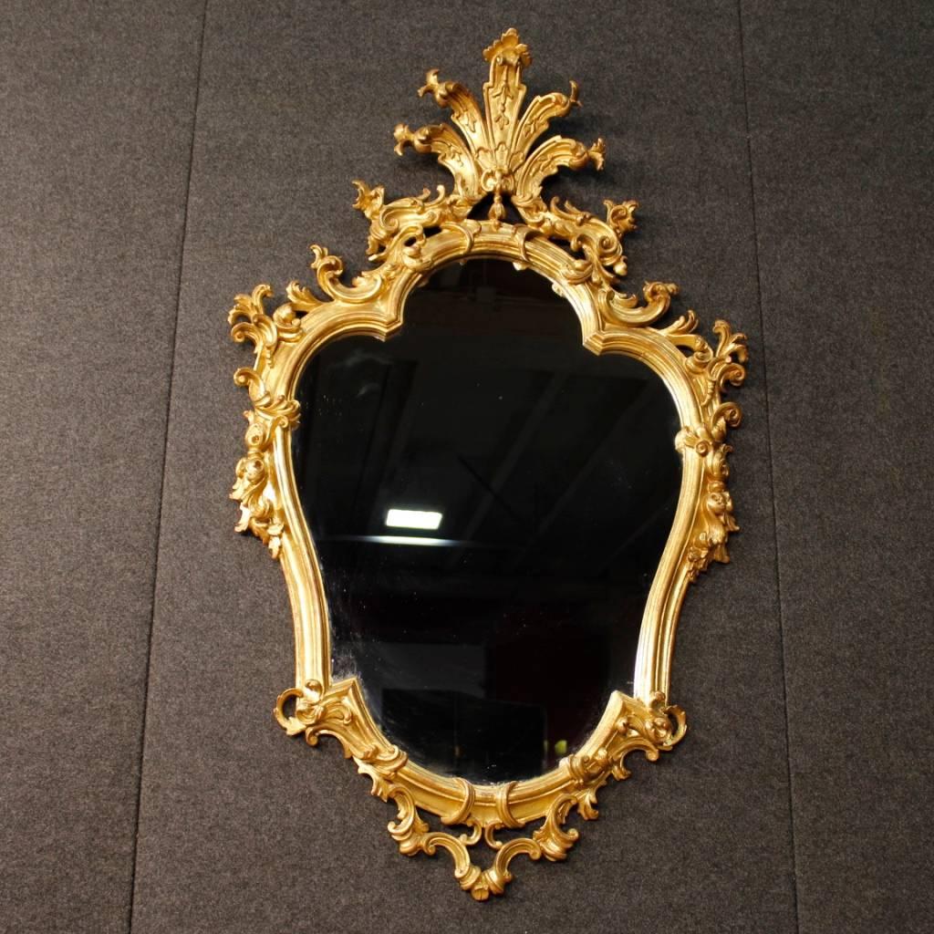 20th Century Venetian Golden Mirror 3