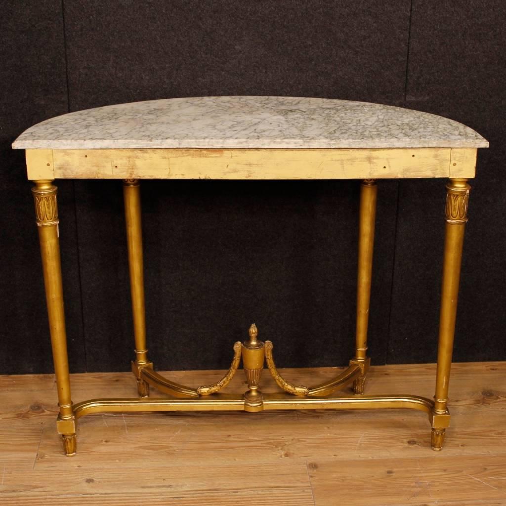 20th Century French Console Table in Louis XVI Style 2