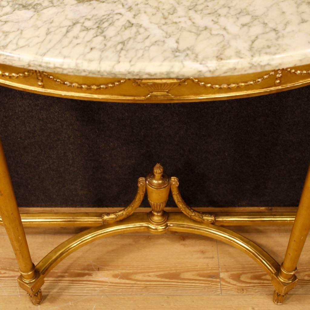 20th Century French Console Table in Louis XVI Style 4