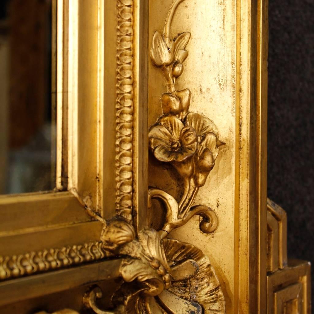 19th Century French Golden Mirror 1
