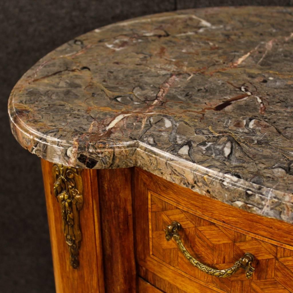 Inlay 20th Century French Inlaid Commode