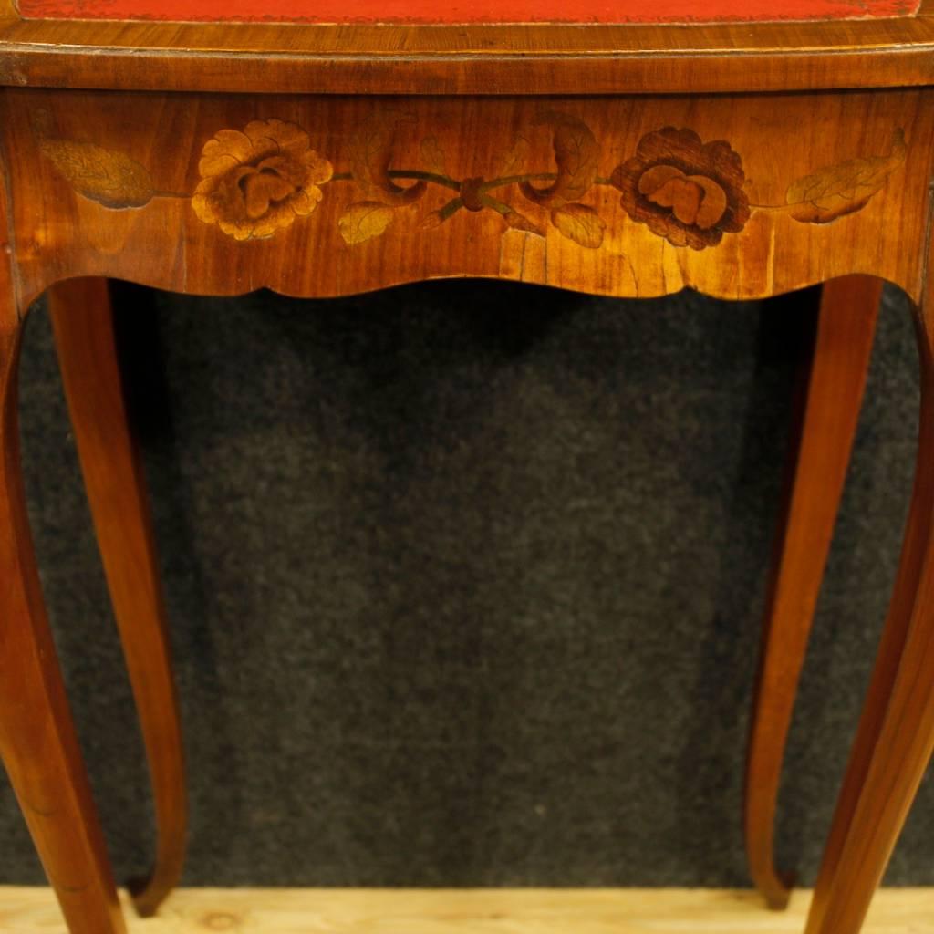 20th Century French Inlaid Side Table 5