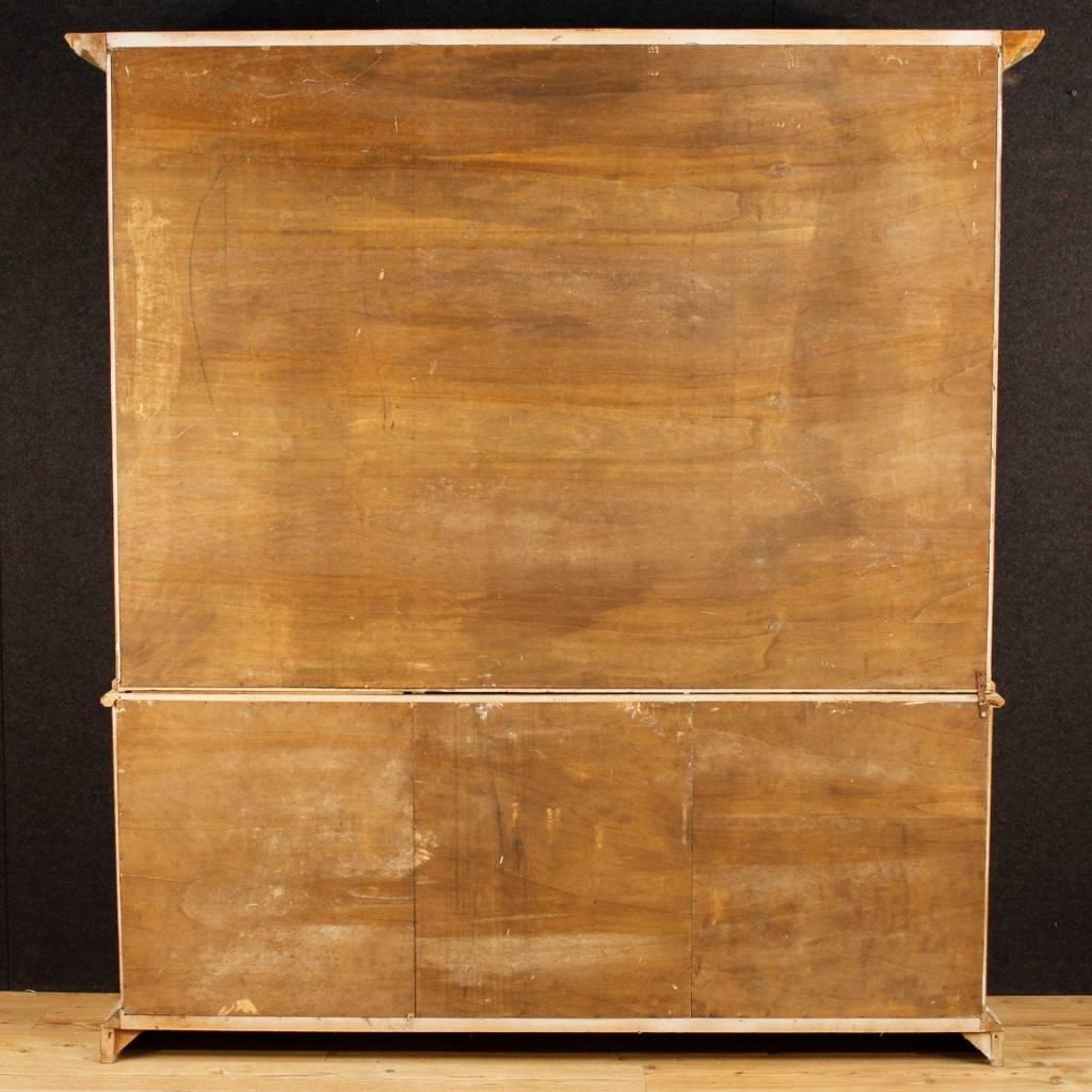 Italian Lacquered Bookcase in Wood, 20th Century 4