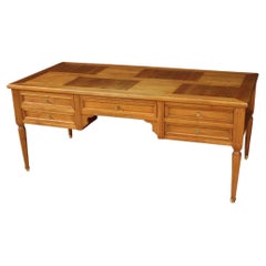 Used 20th Century Carved and Chiseled Wood French Writing Desk, 1960