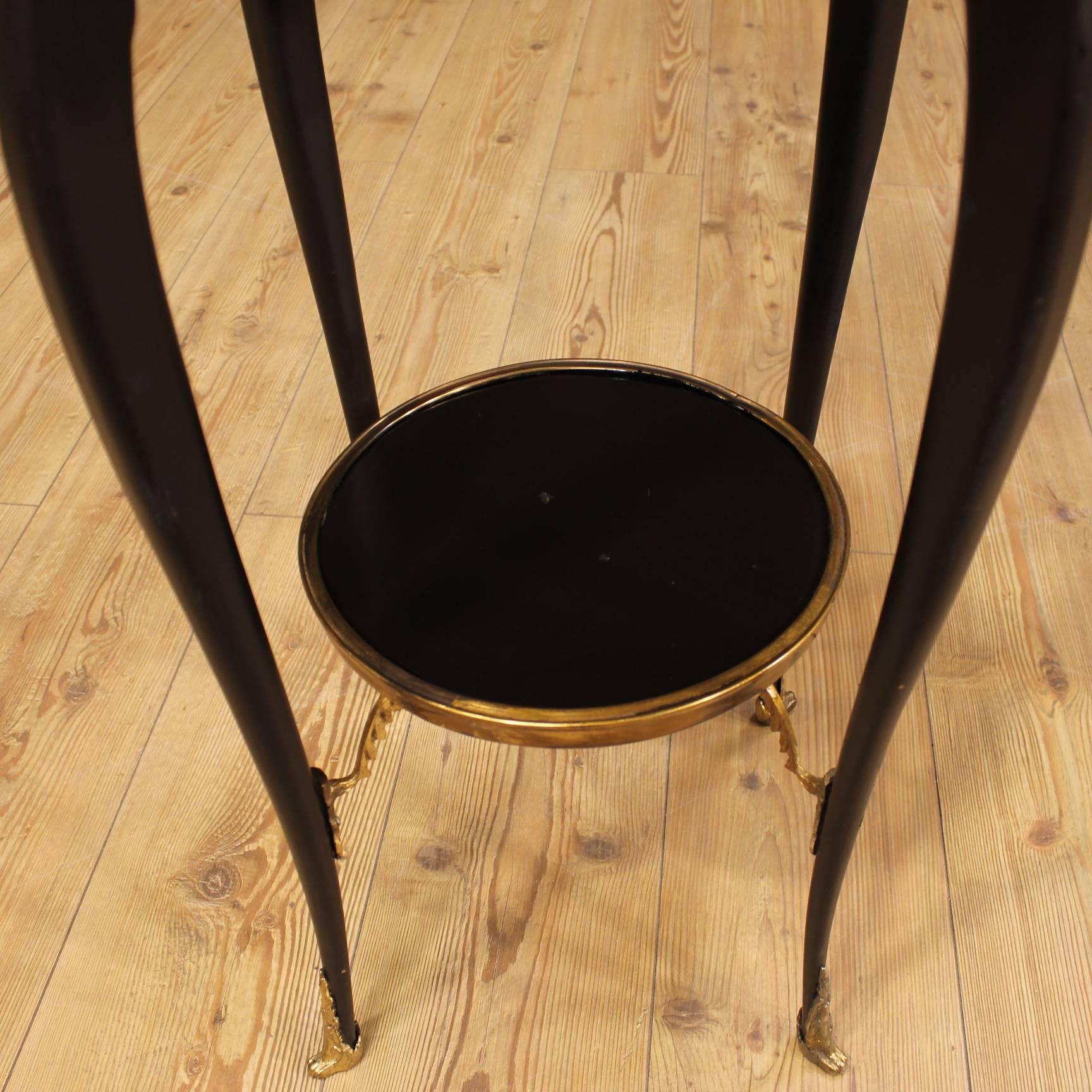 20th Century Design Black Lacquered Coffee Table 3