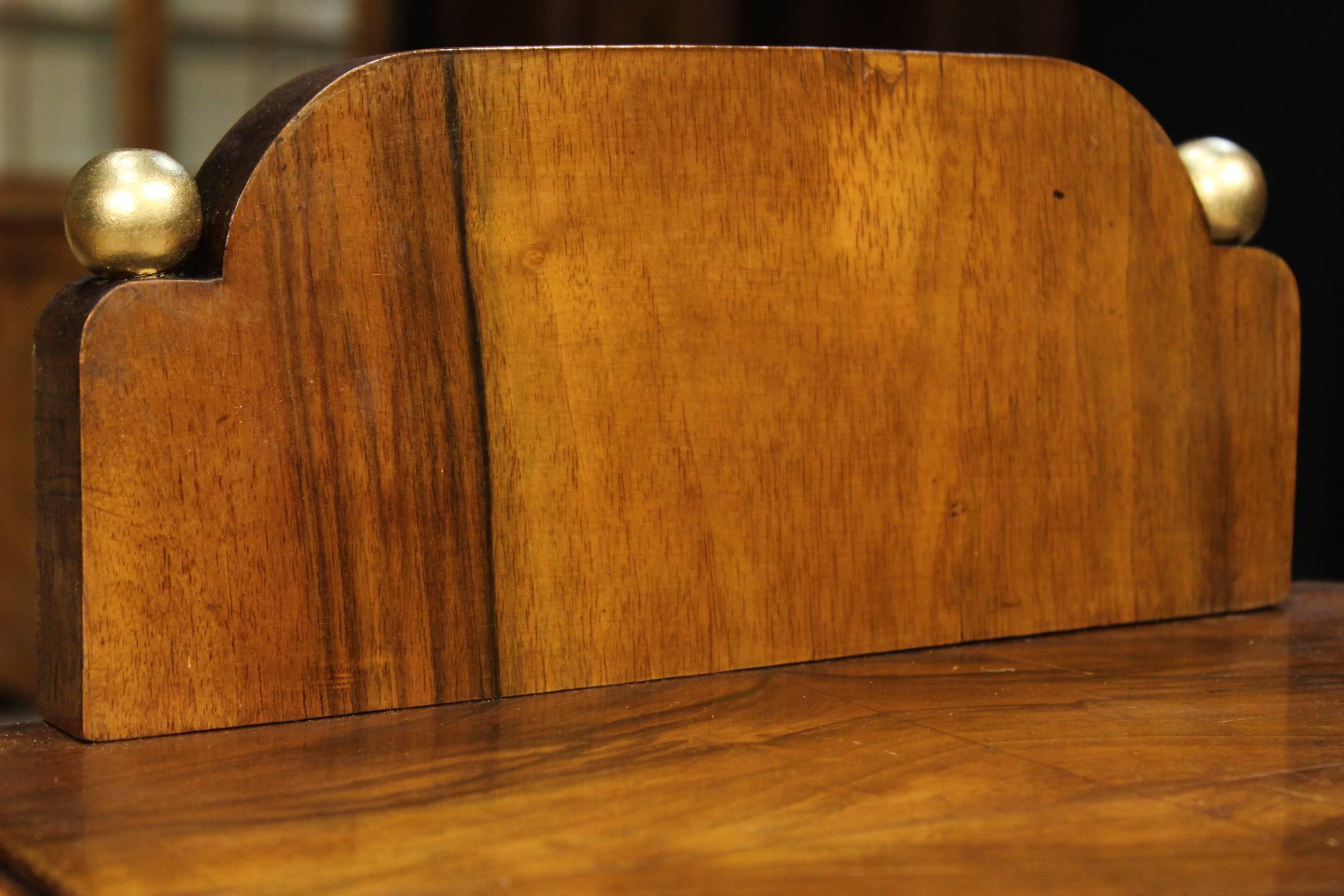20th Century Bedside Tables Made by Walnut 3
