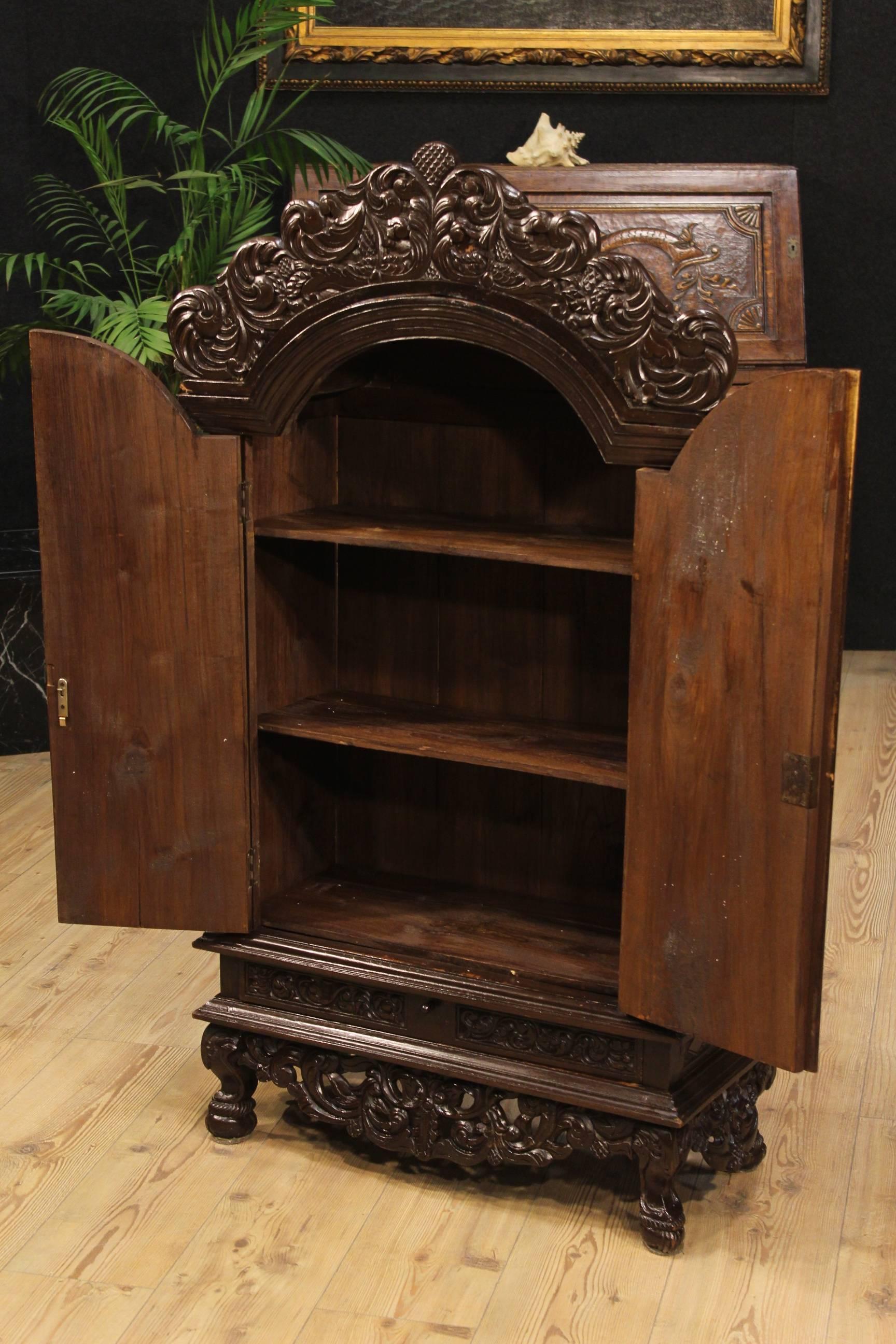 20th Century Cabinet Made from Carved Wood 1