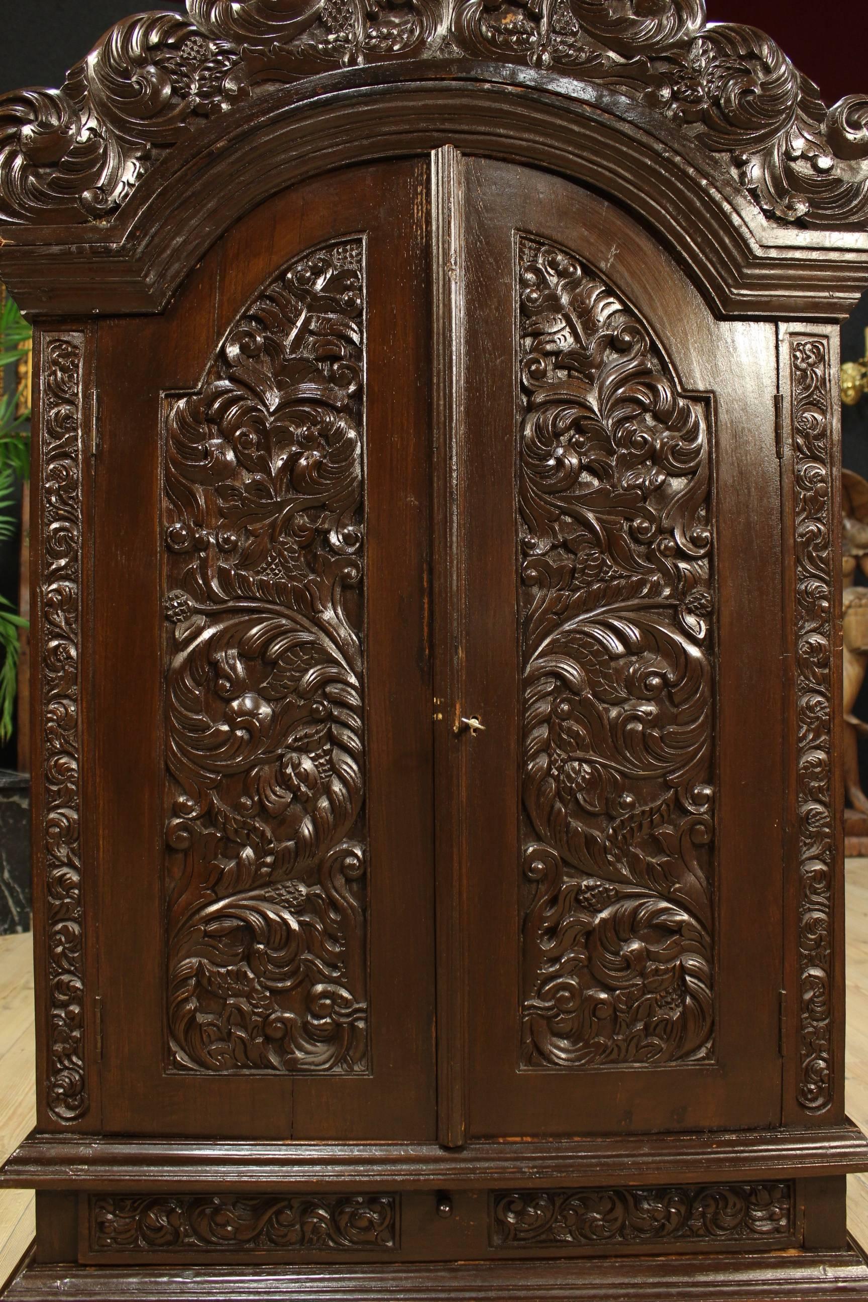 20th Century Cabinet Made from Carved Wood 3