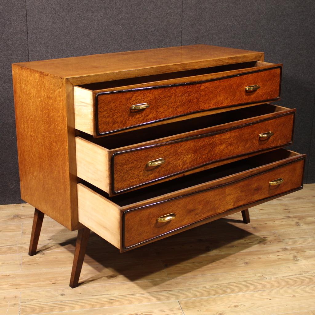 20th Century Wood Italian Modern Design Commode, 1970 For Sale 2