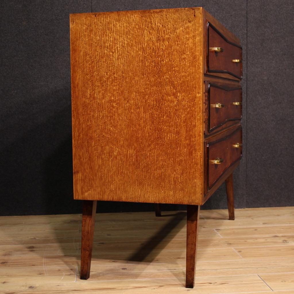 20th Century Wood Italian Modern Design Commode, 1970 For Sale 3