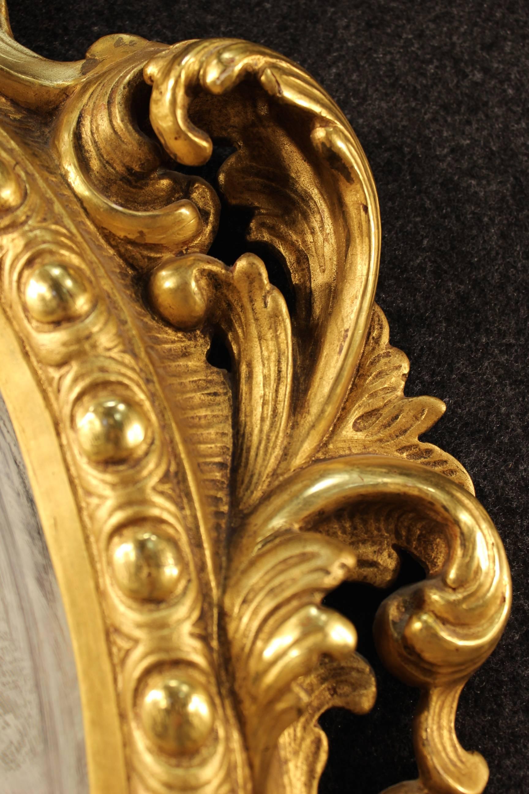 Early 20th Century Mirror Made by Giltwood 2