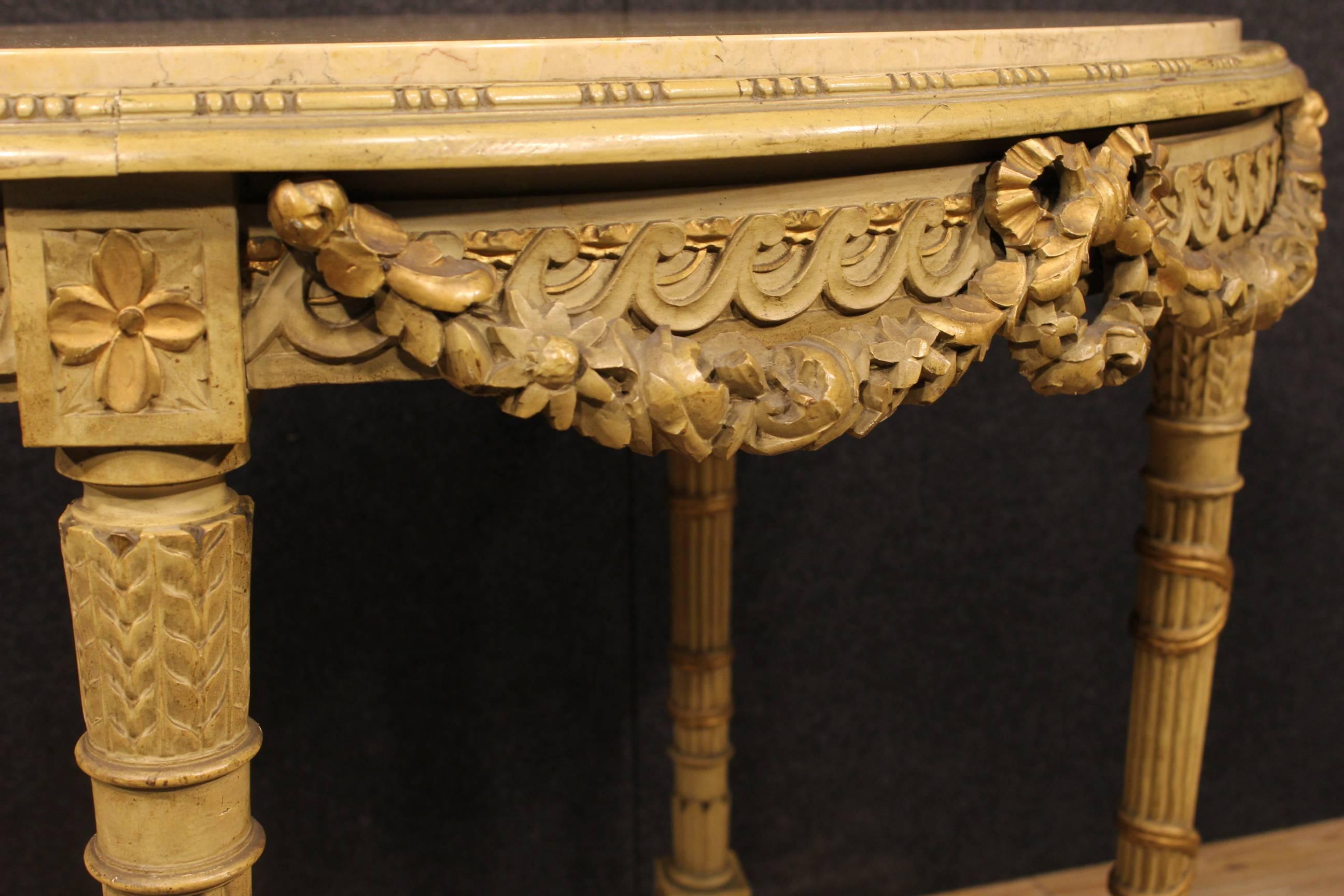19th Century French Coffee Table in Louis XVI Style 1
