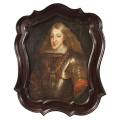 17th-century portrait of Charles II of Spain, oil on canvas, 1670