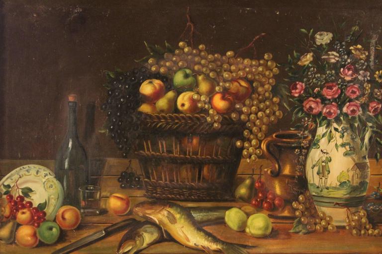 20th Century Spanish Signed Painting For Sale at 1stDibs