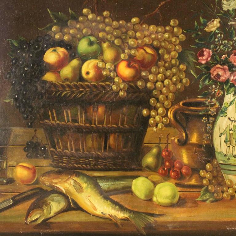 20th Century Spanish Signed Painting For Sale at 1stDibs
