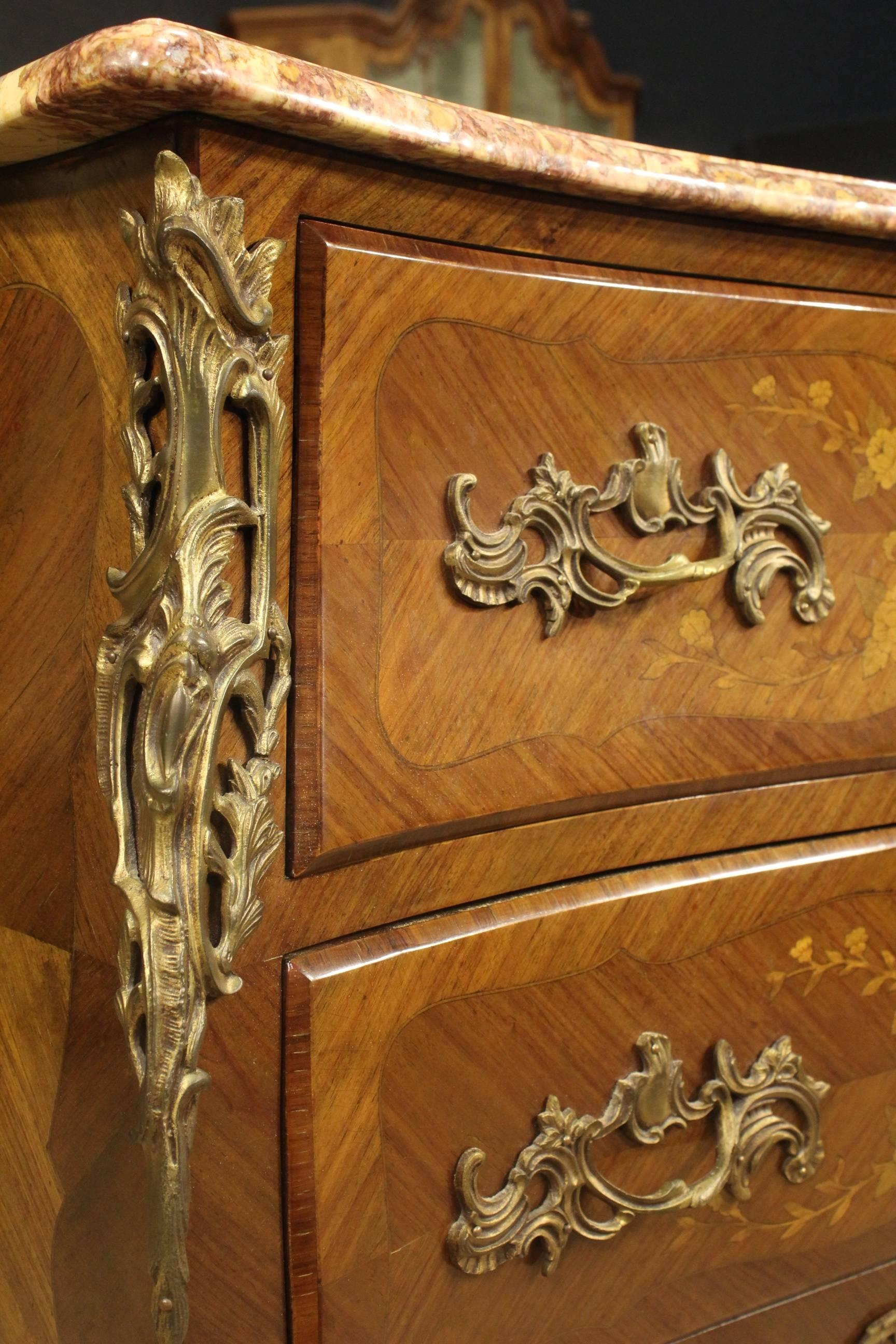 20th Century French Inlaid Dresser 1