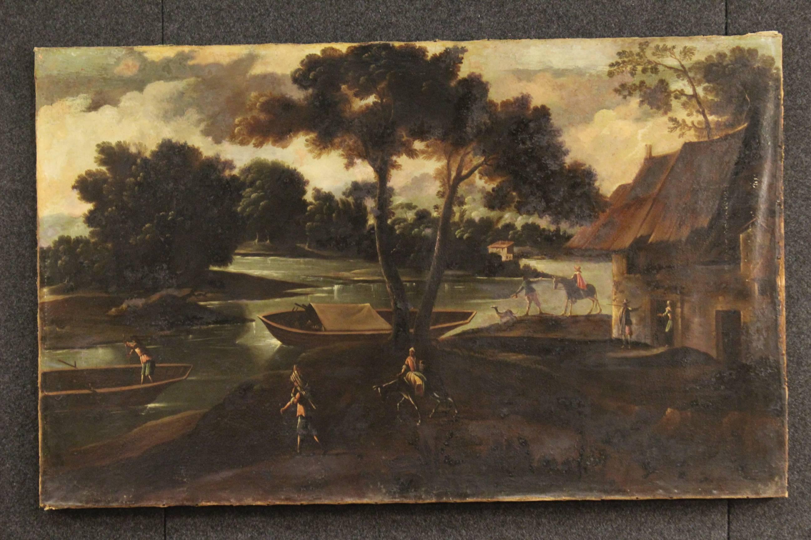 18th Century Pair of Spanish Paintings In Good Condition In Vicoforte, Piedmont