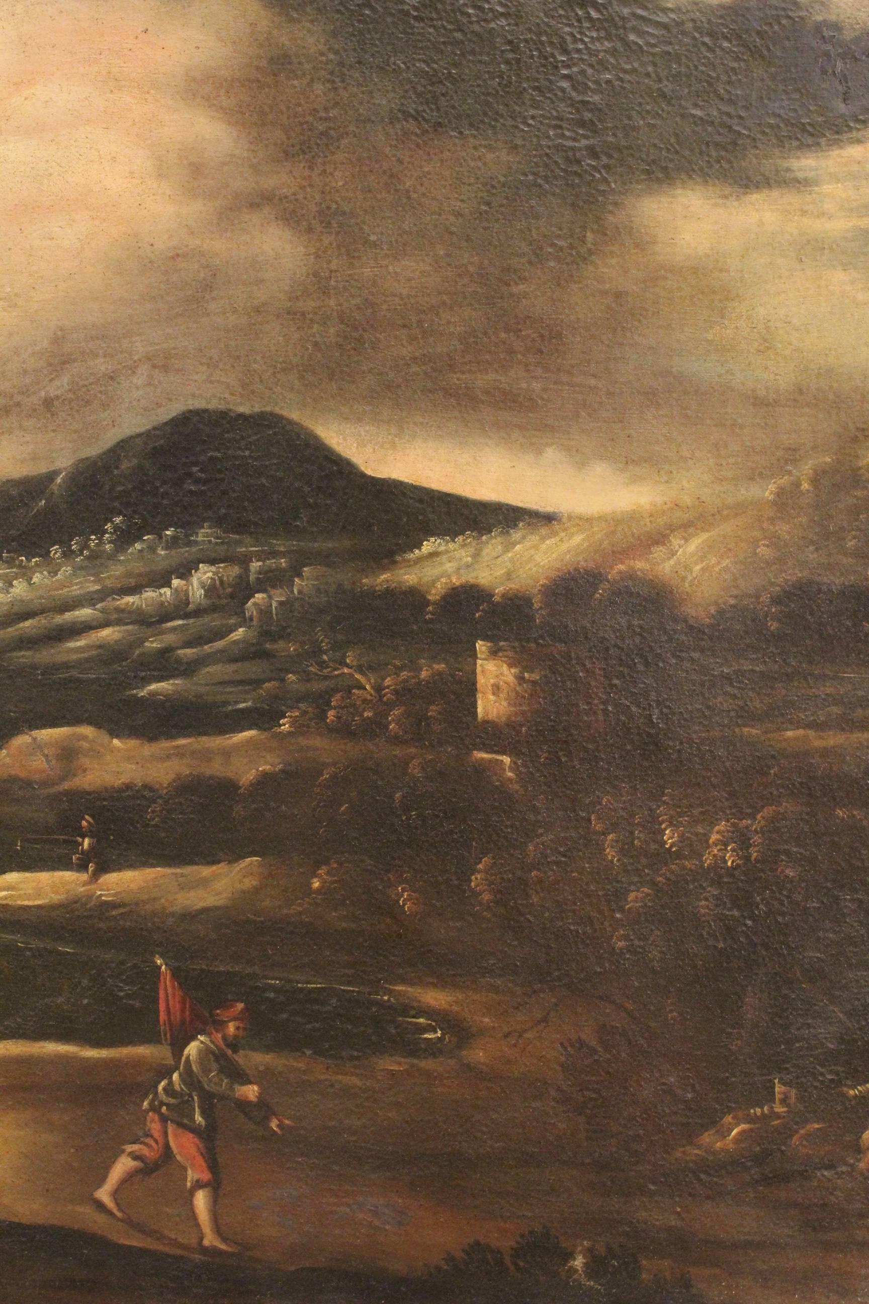 18th Century Pair of Spanish Paintings 1